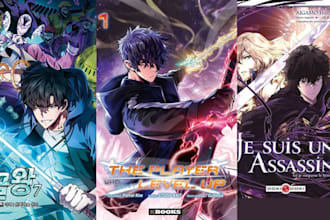 make professional light novel webnovel anime book covers