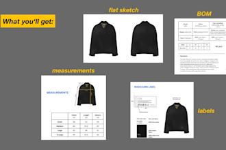 create fashion tech packs