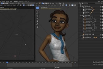 port rig animate with blendshape, 52 arkit using c4d iclone maya cc4 blender