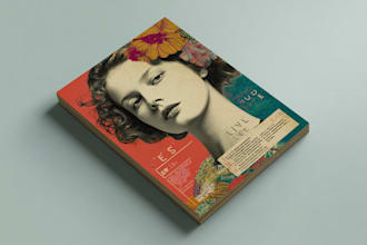 design unique, vintage, retro, illustrated, event, festival flyer, or poster