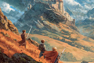 design fantasy, sci fi, horror and dystopian book cover art