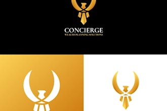 design good looking wealthy logo with original concept