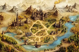 do fantasy maps and city maps