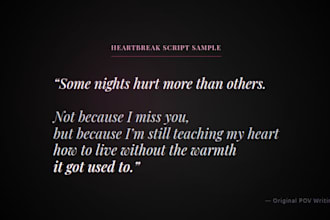 100 percent original romantic messages and povs