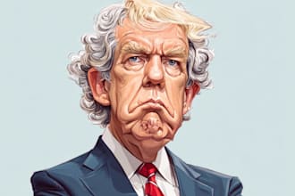 do political cartoons, political caricature