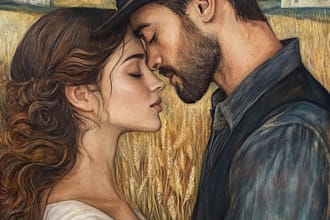 draw faceless couple illustration couples portrait