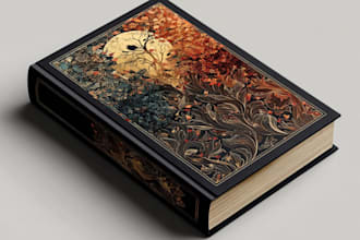 do professional kdp print book cover  design and ebook cover design