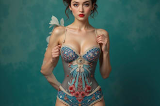 make seductive retro bombshell style