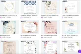 custom canva designs for social media, marketing, branding