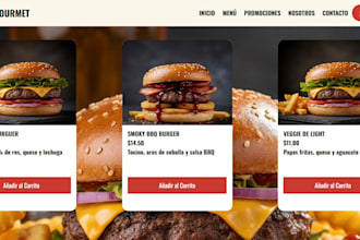 customizable professional website template