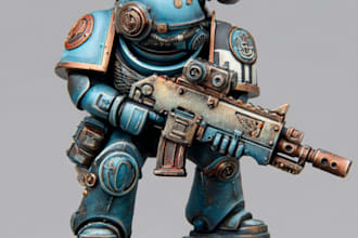paint your warhammer 40k and fantasy miniatures