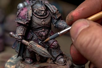 paint your warhammer 40k and fantasy miniatures