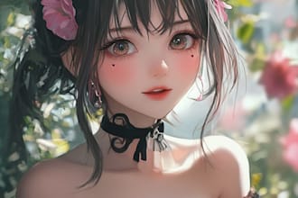 create a anime character