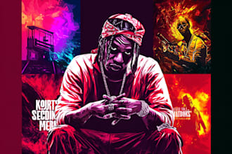 design mixtape cover and album cover designs