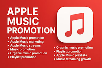 do apple music promotion music marketing music streams music targeting audience