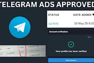 offer telegram promotion run telegram ads fragment verification to get approved