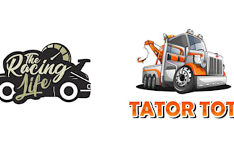 modern automotive logo design custom car branding