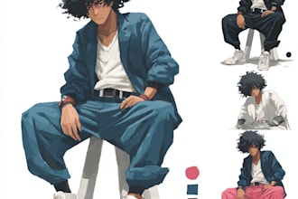 make a anime character