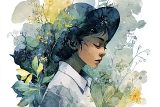 do handrawn pastel watercolor children book illustrations