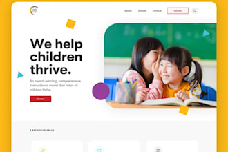 build church website, non profit website, donation website