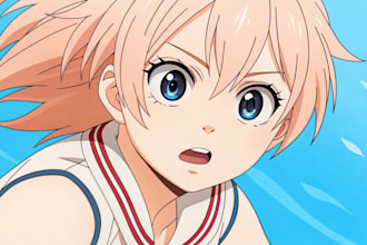 do 2d character rigging or anime style