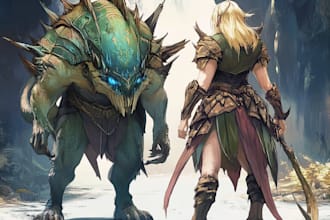 dnd character art and dnd character art