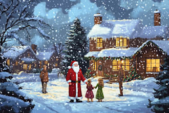 do christmas illustration christmas card illustration