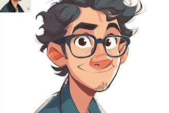 draw avatar cartoon caricature for your profile picture