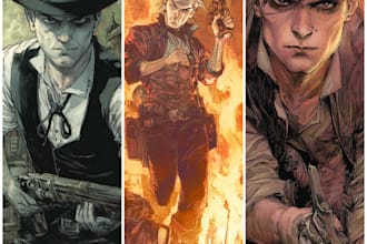 draw illustration, comic book, album cover, and fan art