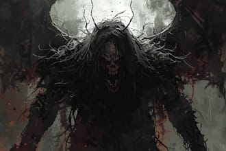 reate scp, monster, alien and eldritch horror for you