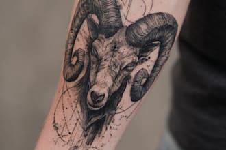 create tattoo art and design