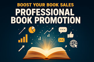 boost your book sales with professional book promotion