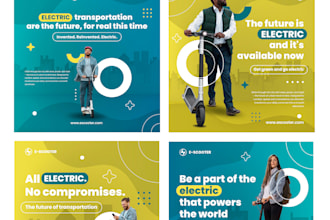 design high impact social media posts and banners