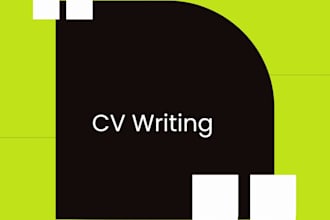 write, review and improve your CV