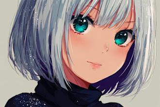 draw an nsfw or sfw anime or manga character