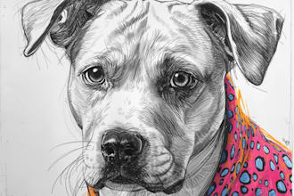 draw amazing line art for your pet