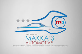 do car racing, automotive or car wash logo for your brand