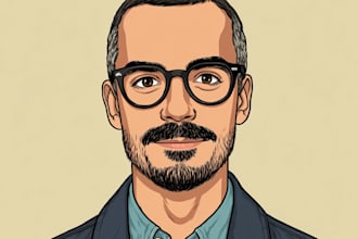 paint amazing vector cartoon portrait