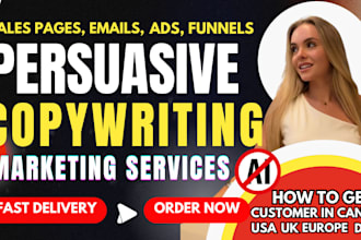 do highly persuasive sales copywriting for your sales funnel