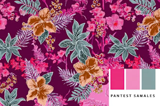 design unique seamless pattern design