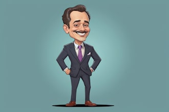 make political caricature and cartoon