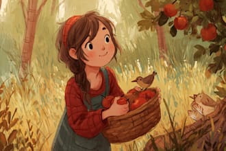 do cute children book illustrations