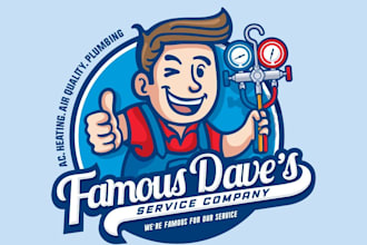 do a custom cartoon, mascot, character, emoji and gaming logo