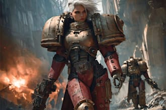 do a miniatures for warhammer 40k and age of sigma