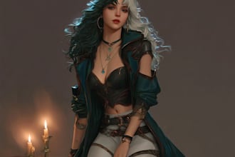 fantasy game character art villain  creature illustrations