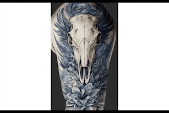 draw realistic tattoo, tattoo sleeve design, tattoo