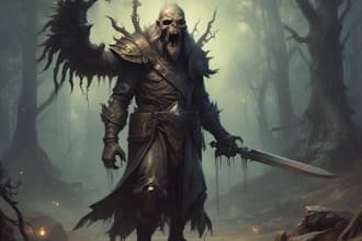 fantasy horror and fantasy horror character