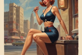do a pin up girl and pin up girl