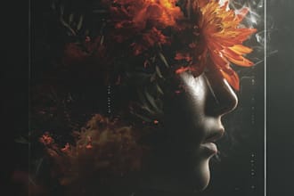 design stunning anime album cover art