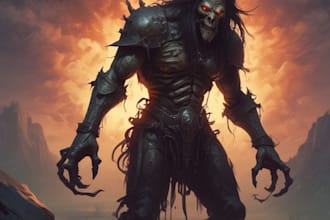 fantasy horror and fantasy horror character